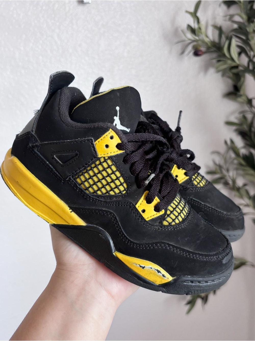 Air Jordan 4 Retro 'Thunder' kids 13c